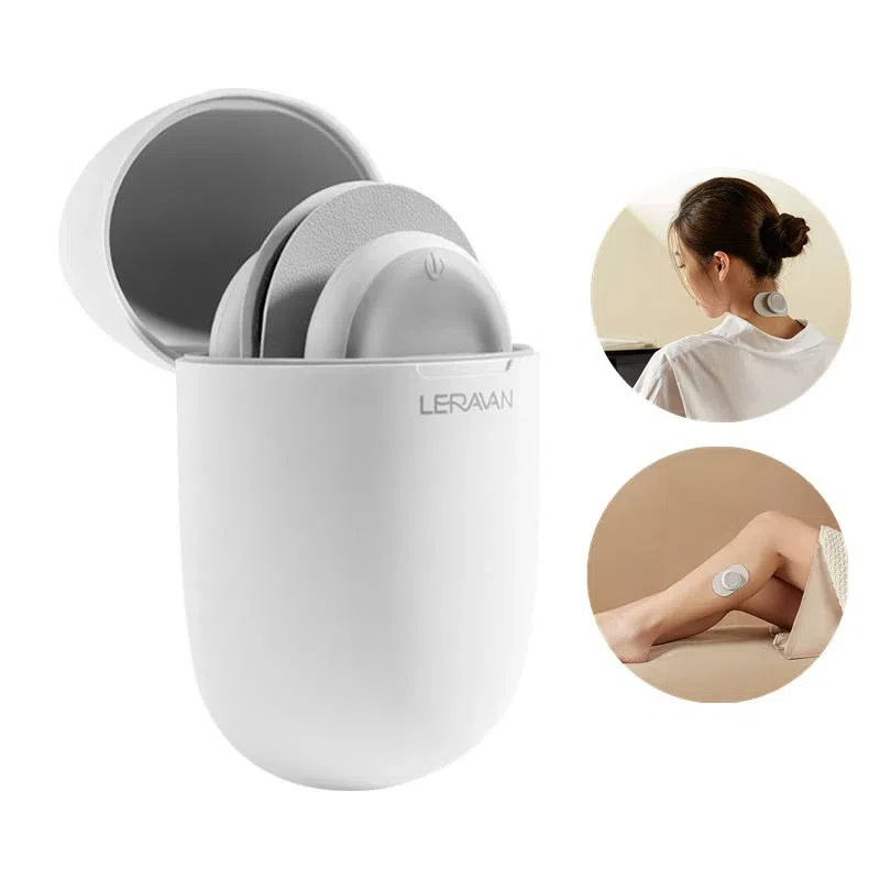 Карманный массажер Youpin Leravan с зарядным чехлом LJ-U8-YPWT