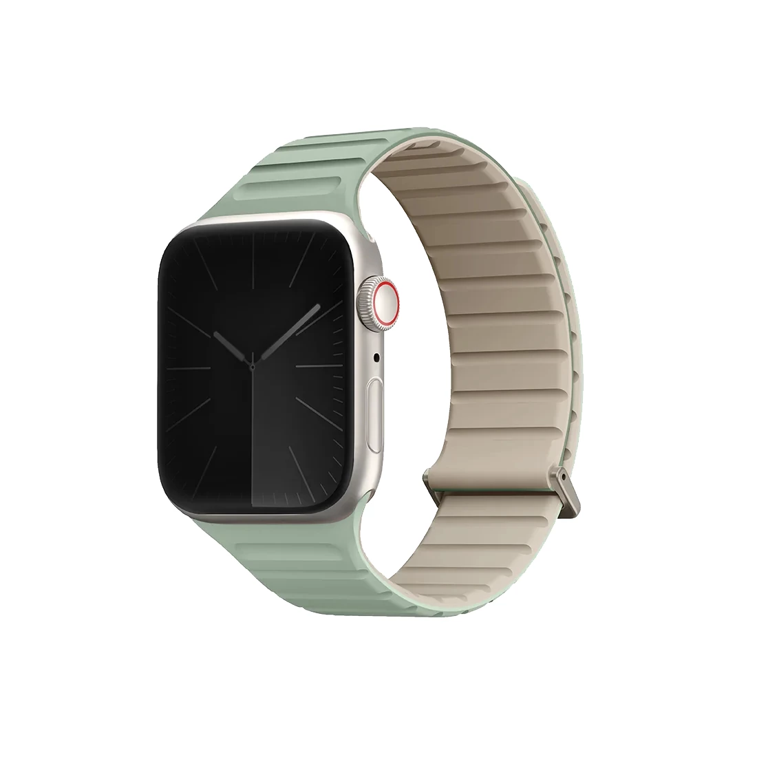 Ремешок Uniq Revix EVO reversible Magnetic для Apple Watch 41/40/38 mm, Soft Mint/Beige