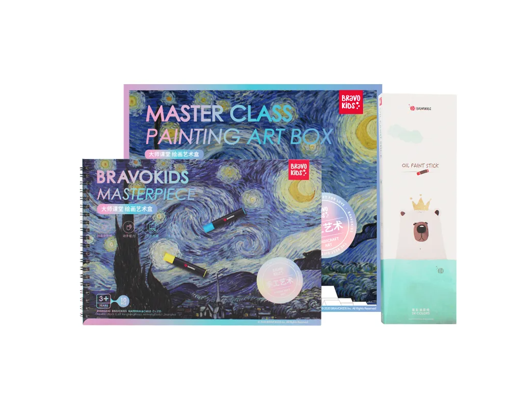 Набор для рисования Bravokids мастер-класс живопись Art box "Звездная ночь"