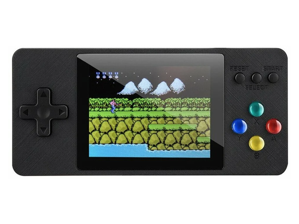 Портативная игровая приставка GameBox 500 в 1 K8 (без доп джойстика) черный