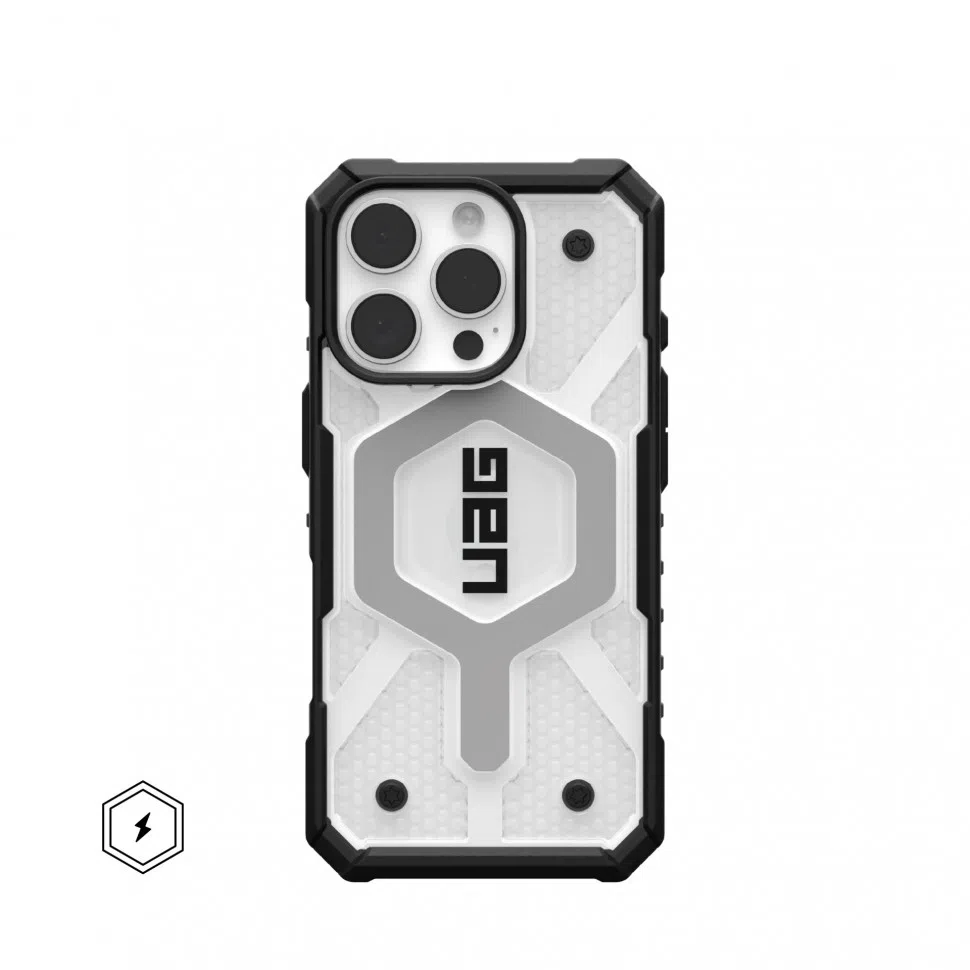 Чехол UAG Pathfinder с MagSafe для iPhone 16 Pro, Ice (114464114343)