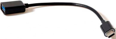 Переходник Rock OTG Type-C/USB (RCB0416), черный