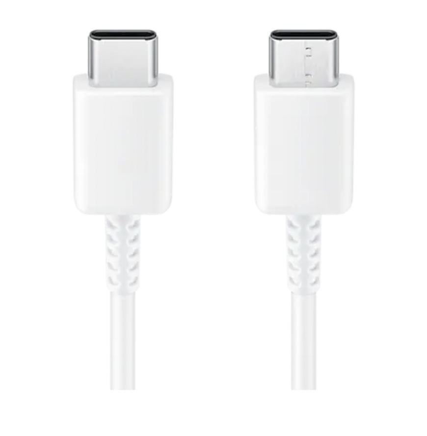 Кабель Type-C/Type-C Samsung Orig (2A, 1 метр), белый