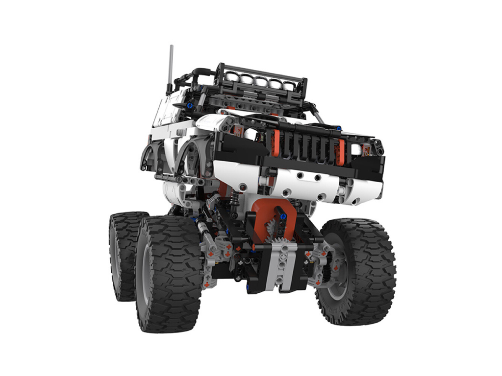 Умный конструктор Xiaomi Jeep 4WD White