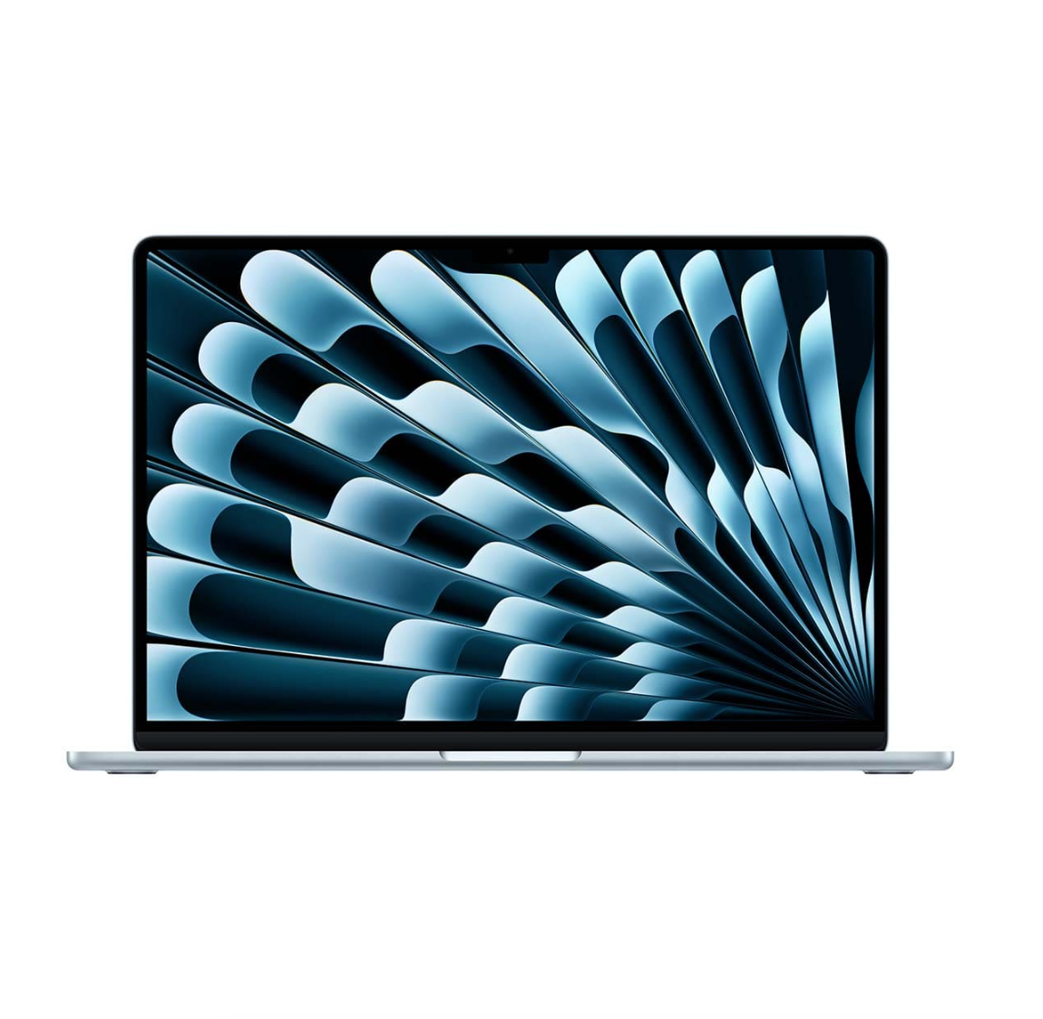 Apple MacBook Air 13" (M4 10C CPU, 8C GPU, 2025) 16 Гб, 256Гб SSD (MC6T4) Sky Blue, «голубое небо»