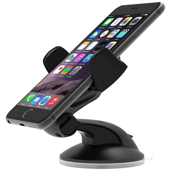 Держатель Onetto Easy Flex III Car&Desk Mount на гелевой присоске, цвет Черный (GP2&ST2)