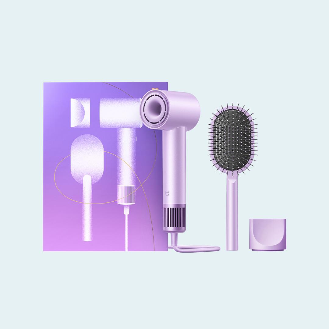 Фен Xiaomi Mijia  Water Ionic Hair Dryer H501 Purple Gift Set