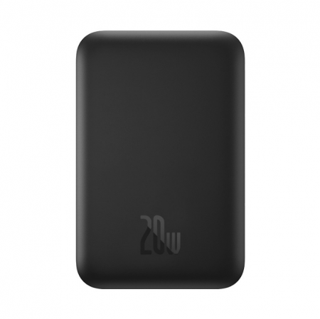 Внешний аккумулятор Baseus Magnetic Wireless Charging Power bank 6000mAh 20W Черный (PPCXW06)