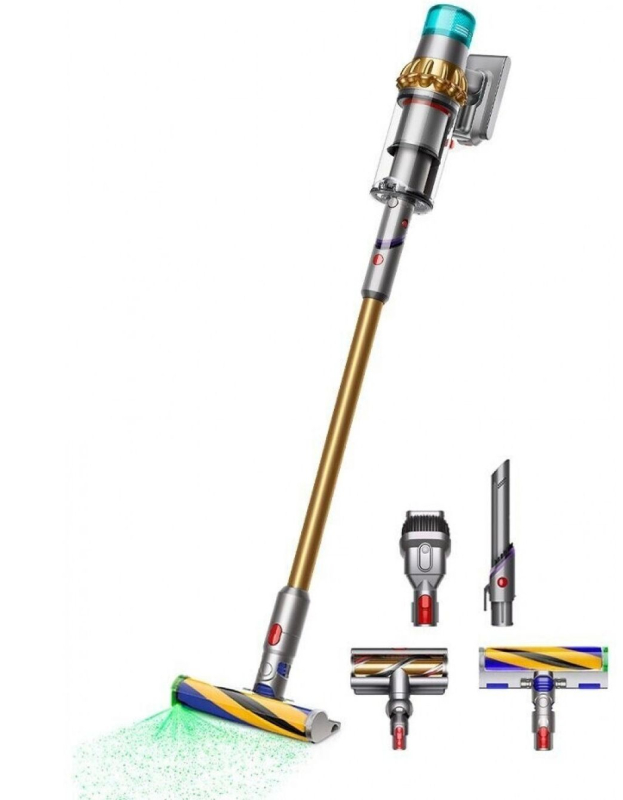 Беспроводной пылесос Dyson V15 Detect Absolute, золотой/серебристый (447000-01) EU