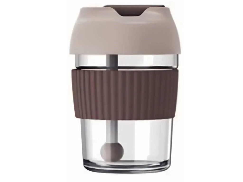 Термостакан Xiaomi Kiss Kiss Fish Rainbow 365ml Brown Gray (G-U36W)