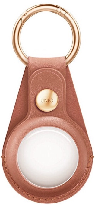 Чехол Uniq Domus Leatherette для AirTag, Розовый (AIRTAG-DOMPNK)