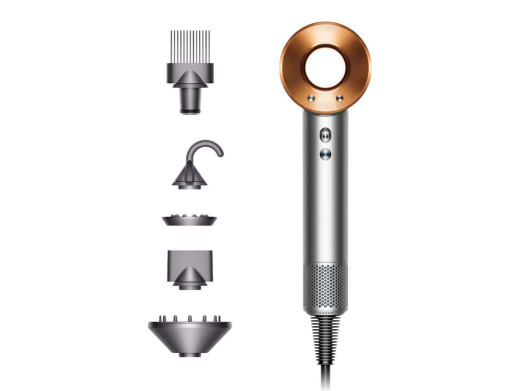 Фен Dyson Supersonic HD07, Nickel/Copper (389922-01)