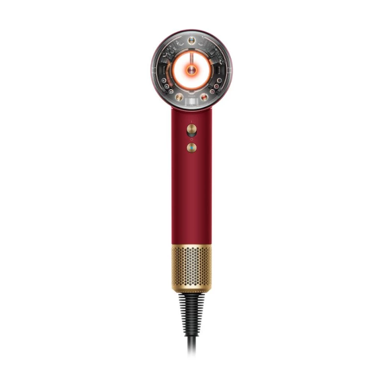 Фен Dyson Supersonic Nural HD16 Red Velvet/Gold, красный/золотой