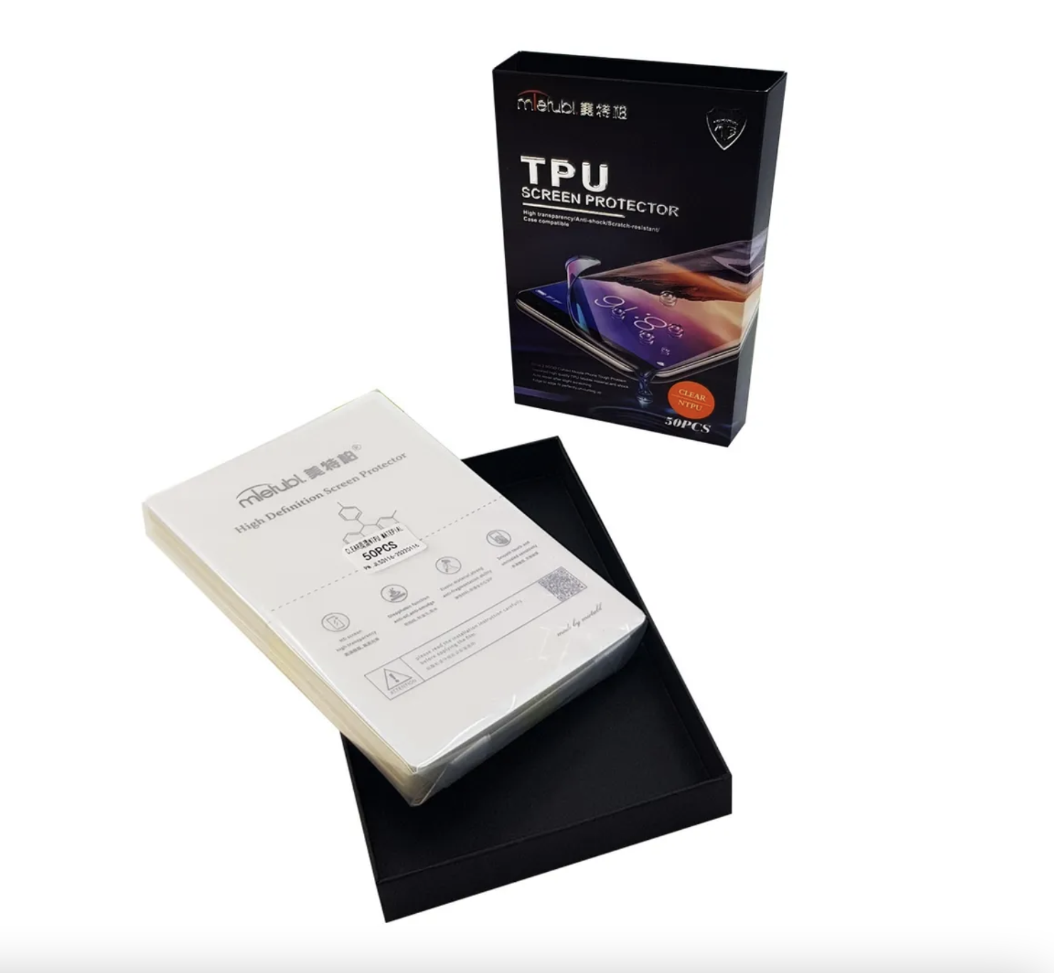 Гидрогелевая (полиуретановая) пленка MIETUBL, цвет прозрачный, матовая