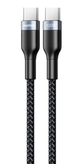 Кабель Remax Sury RC-174c USB-С, PD 100W, 1m (черный)