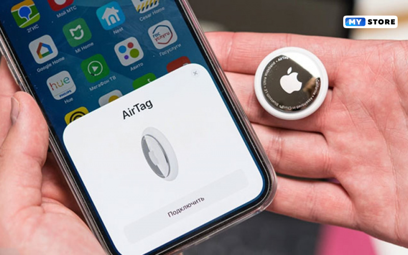 Какие действия следует предпринять, если мой iphone засекает airtag?