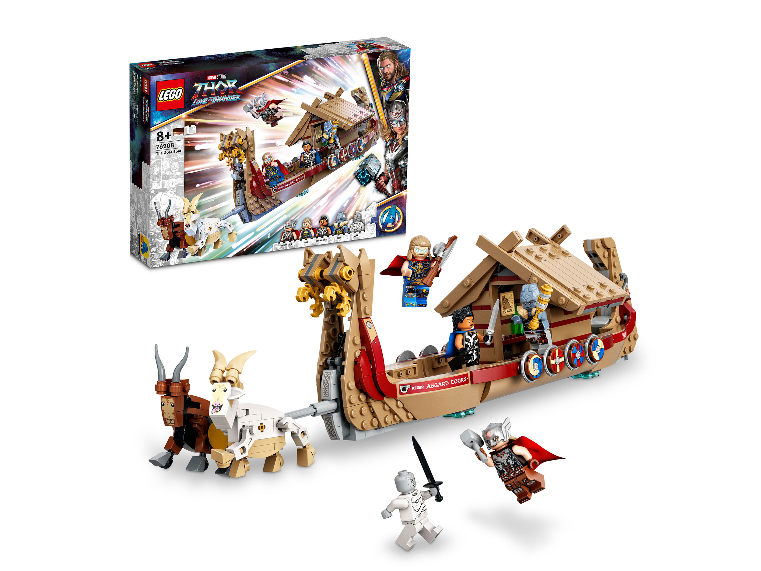 Конструктор LEGO Marvel Super Heroes - Козья лодка (76208)