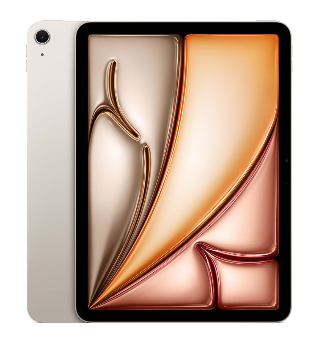 Apple iPad Air 11" (M3, 2025) Wi-Fi + Cellular 512Gb Starlight, «сияющая звезда»