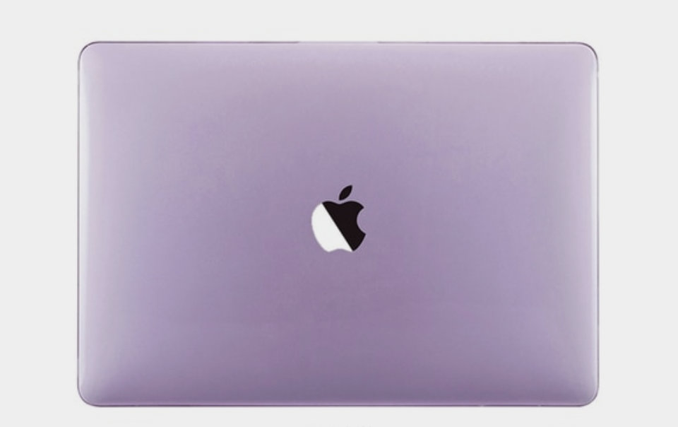 Чехол пластиковый для Macbook Air 13 M2, лавандовый матовый