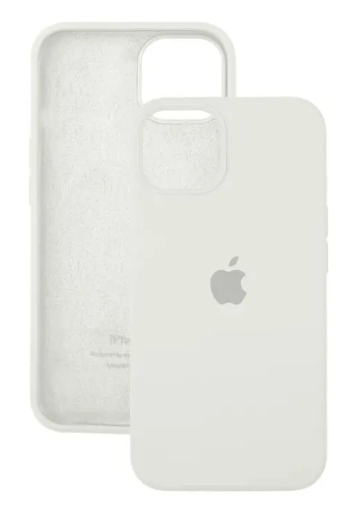 Чехол Silicone Case для iPhone 15 White, цвет Белый
