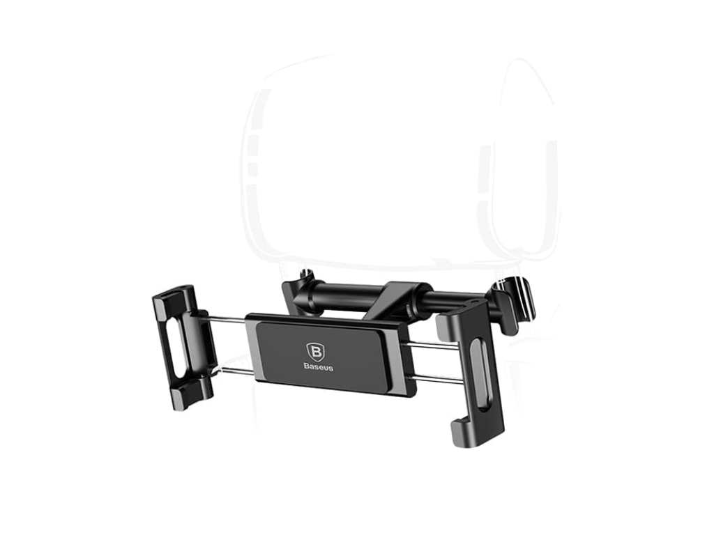 Автомобильный держатель на подголовник сиденья для планшетов Baseus Black SeatCar Mount Holder (Черный)