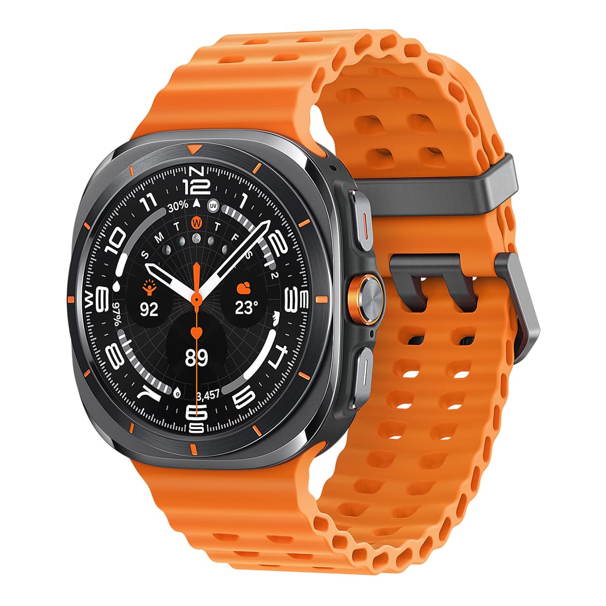 Часы Samsung Galaxy Watch Ultra 47 мм Titanium Gray, серый титан