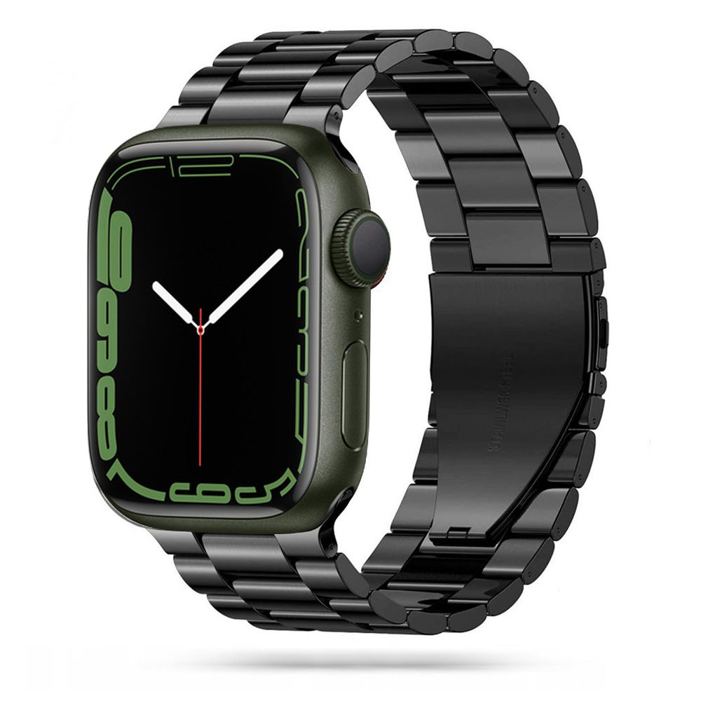 Ремешок Tech-Protech STAINLESS для Apple Watch 42/44/45/49 mm, черный (5906735412796)