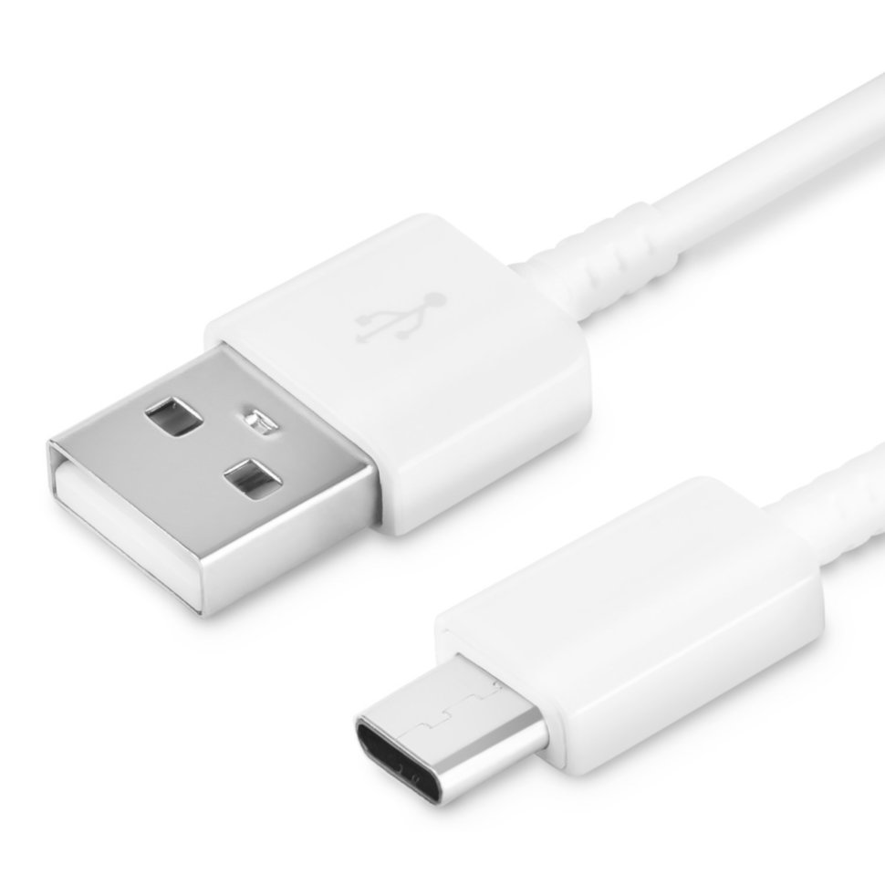 Кабель USB/Type-C Samsung Orig (2A, 1 метр), белый