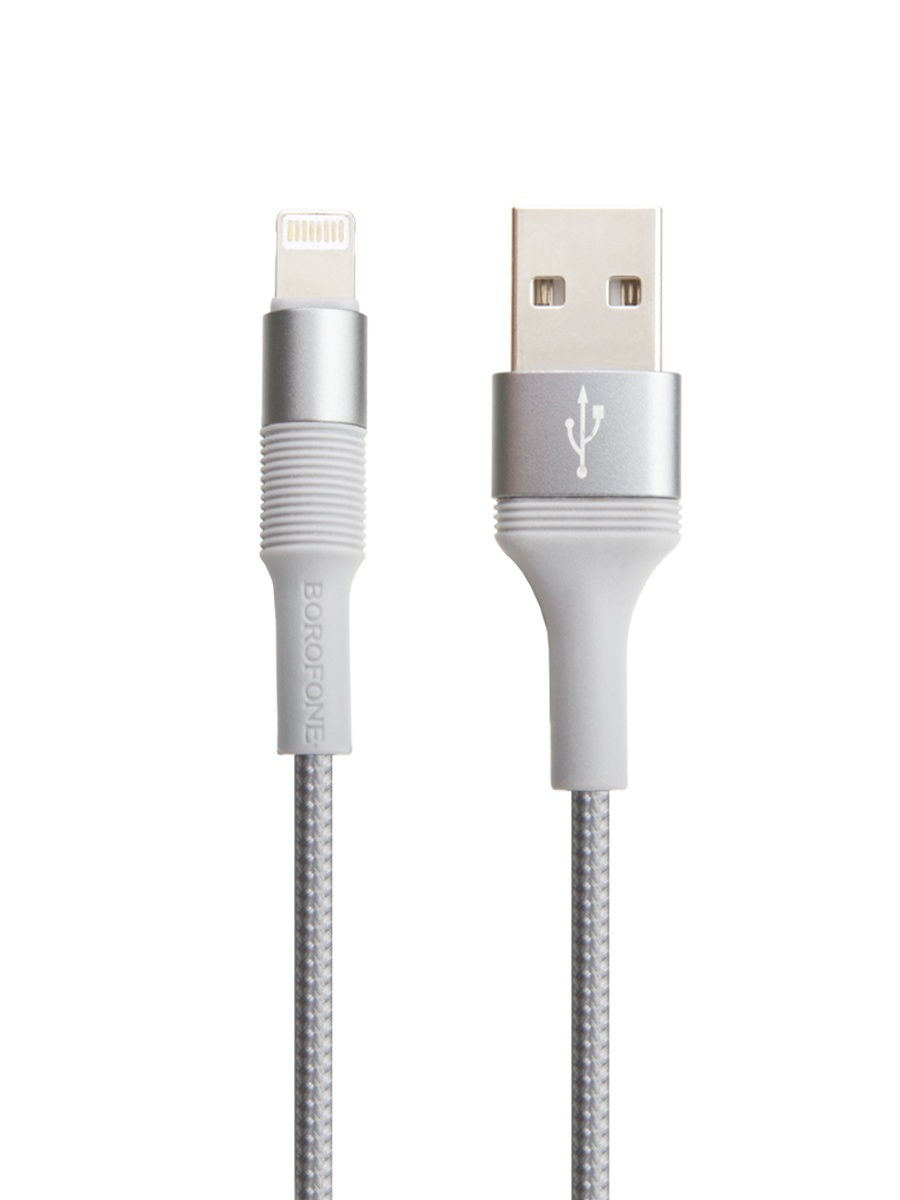 Кабель Borofone BX21 Outstanding Lightning [USB - Lightning], Gray