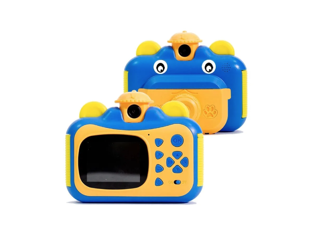Детский фотоаппарат моментальной печати Print Camera Leilam, Blue