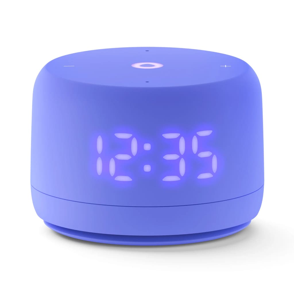 Умная колонка Яндекс Станция Лайт 2 Фиолетовый (YNDX-00026VIO)