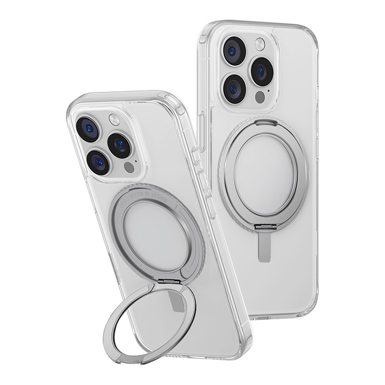 Чехол Uniq Swivix with 360-Rotating stand Clear (Magsafe) для iPhone 16 Pro