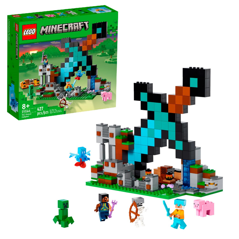 Конструктор LEGO Minecraft - Застава меча (21244)
