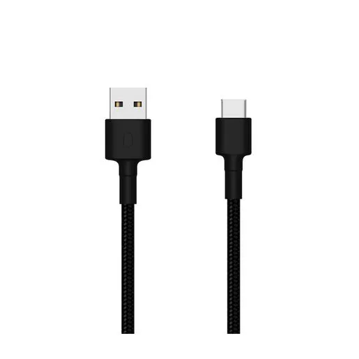USB-кабель XIAOMI Mi Braided USB Type-C Cable SJX10ZM 100см, чёрный
