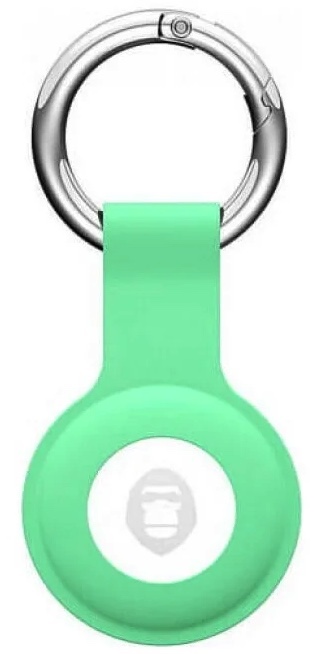 Чехол Blueo Soft silicone для AirTag, цвет Зеленый (B40-GRN)