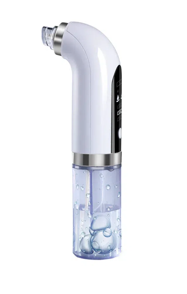 Вакуумный аппарат для чистки лица Super Micro Bubble Beauty Instrument, White