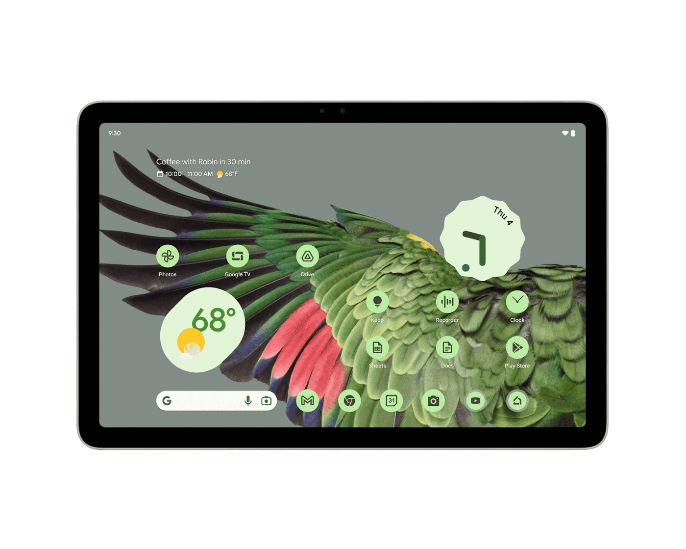 Google Pixel Tablet 2024 8/256Gb Wi-Fi Hazel, черный