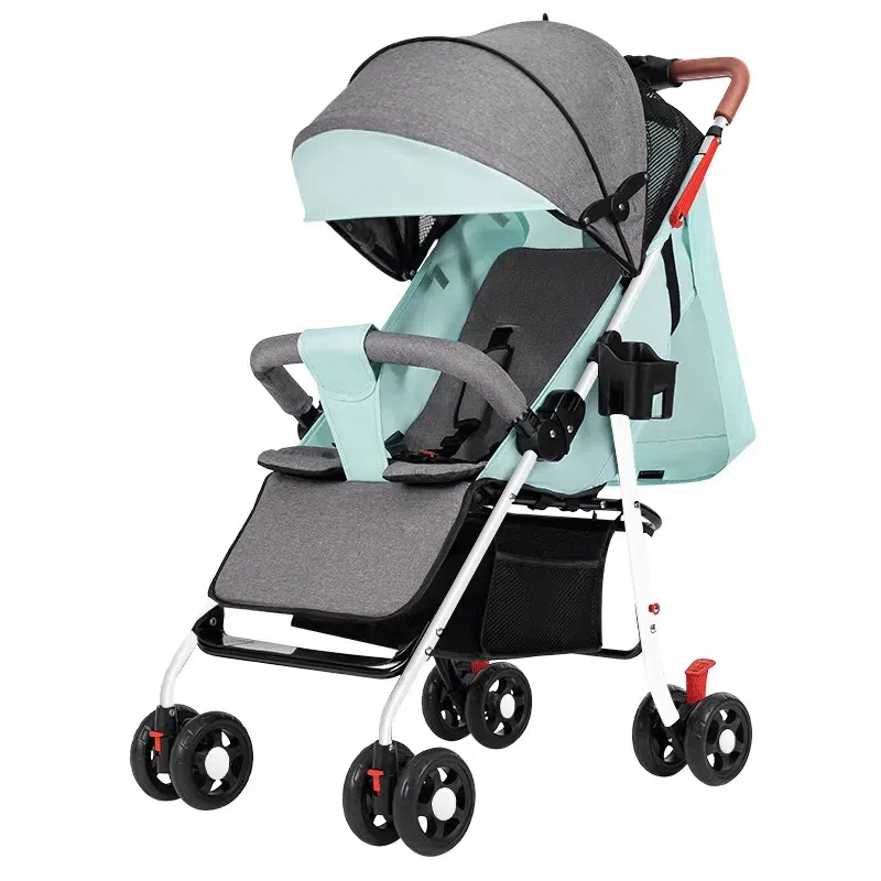 Детская коляска Baby Carriage, Зеленая мята