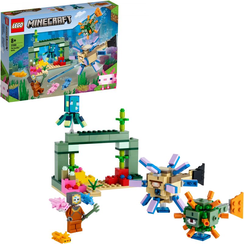 Конструктор LEGO Minecraft - Битва со стражем (21180)