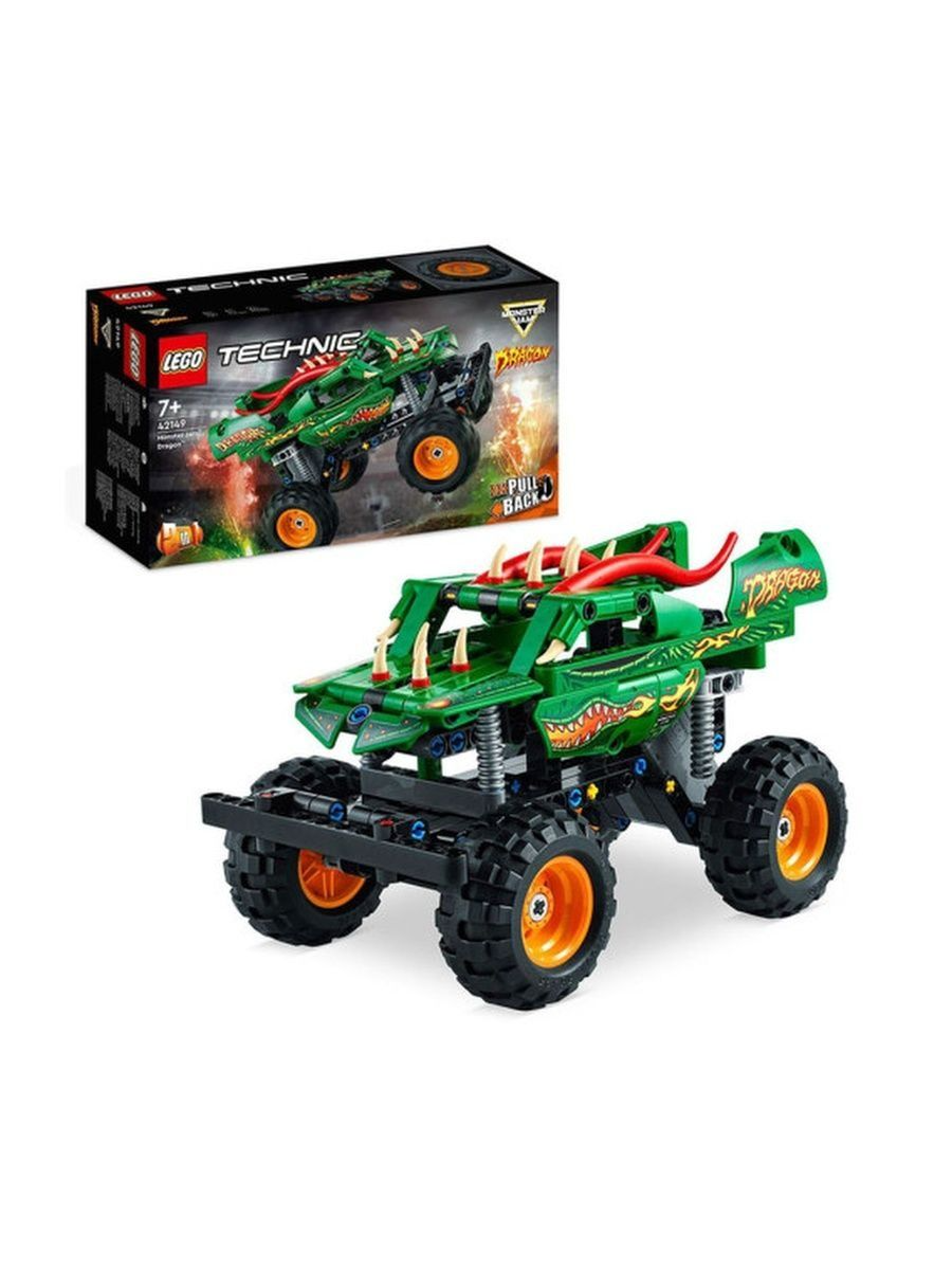 Конструктор Lego Technic - Монстер Джем ​Дракон (42149)