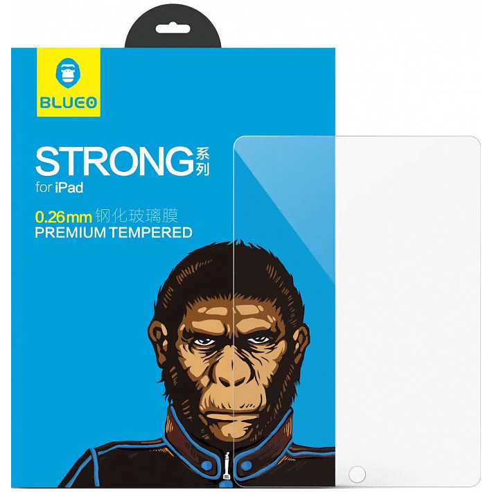 Защитное стекло Blueo 2.5D Clear HD (прозрачное) 0.26 мм для iPad Pro 11'' (2018/2021)/Air 10.9" (2020)