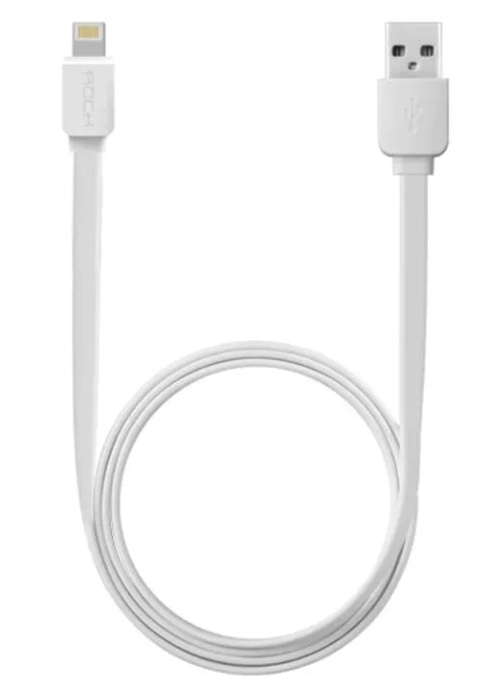 Кабель USB/Lightning Rock Flat 320mm