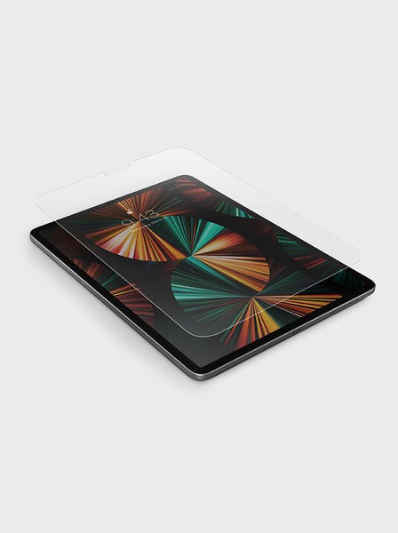 Защитное стекло Uniq для iPad Pro 12.9 (2018/21) OPTIX, прозрачное (NPDP12.9(2021)-CLEAR)
