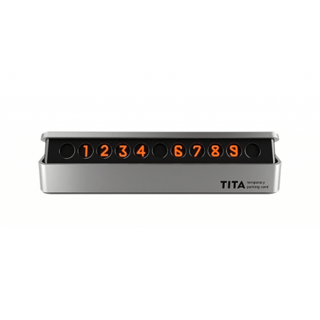 Временная карта парковки Xiaomi Bcase Tita Temporary Parking card, Silver