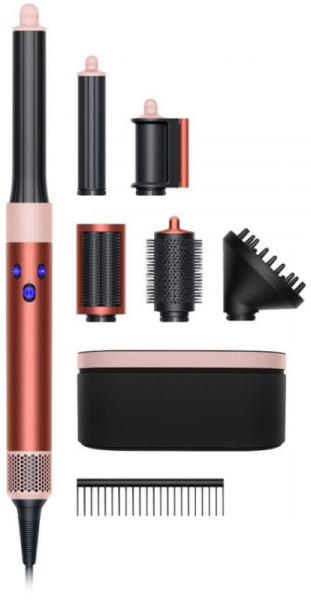 Стайлер Dyson HS05 Long Diffuse Strawberry, Bronze/Blush Pink