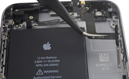 Замена кнопки включения на iPhone X