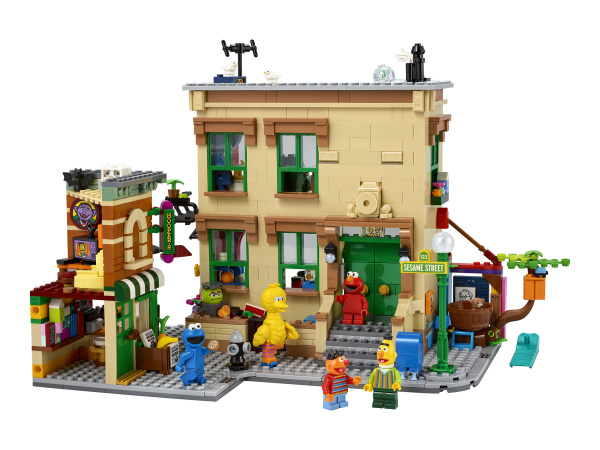 Конструктор LEGO Ideas - Улица Сезам, 123 (21324)