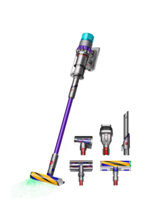 Вертикальный пылесос Dyson Gen5 Detect Absolute SV23, Серебристый/Фиолетовый (446989-01) EU
