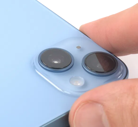 Замена глазка камеры для iPhone 14