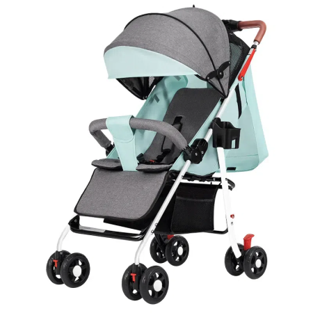 Детская коляска Baby Carriage, Зеленая мята